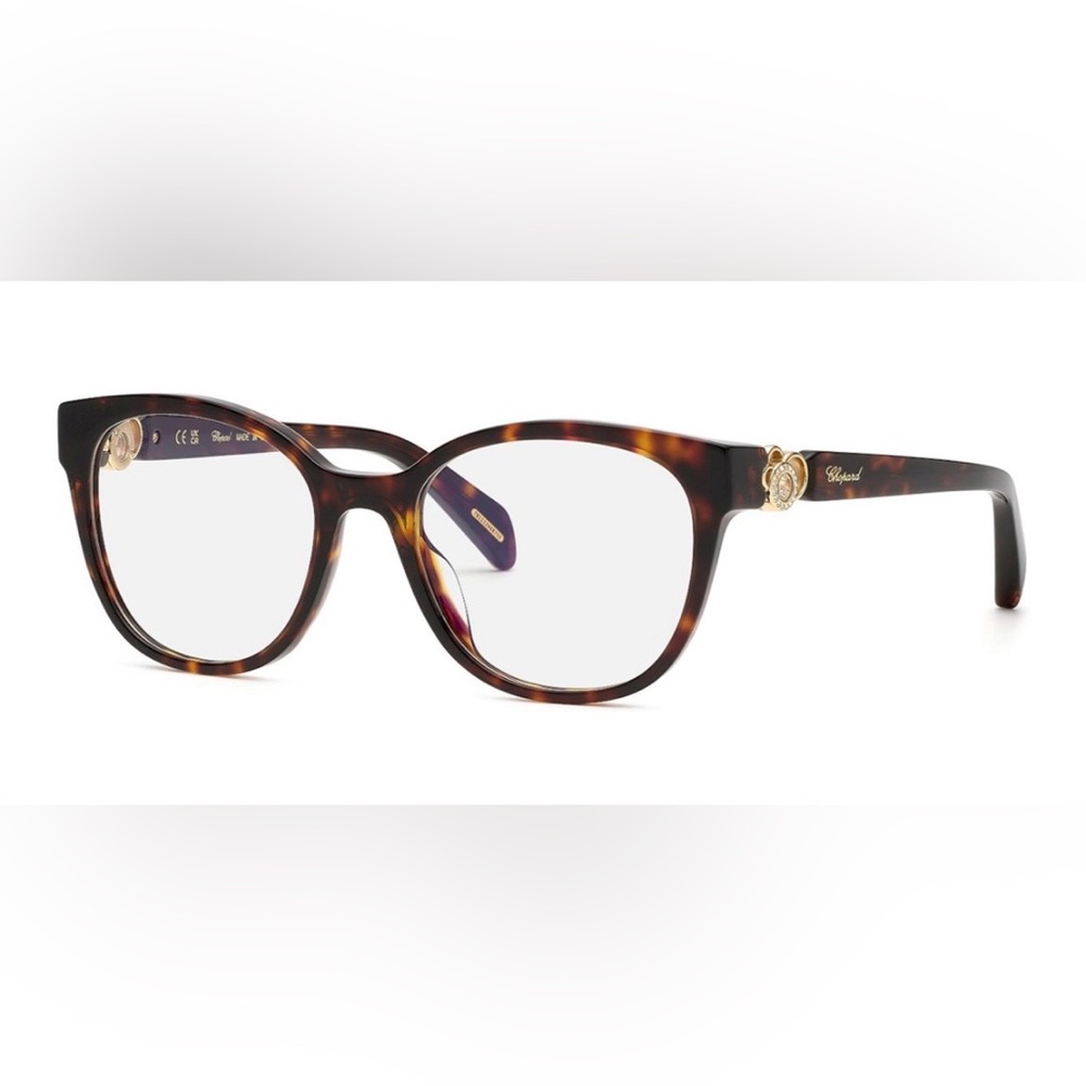 Chopard Tortoiseshell Cat-Eye Havana Women’s Glasses with (NWT)